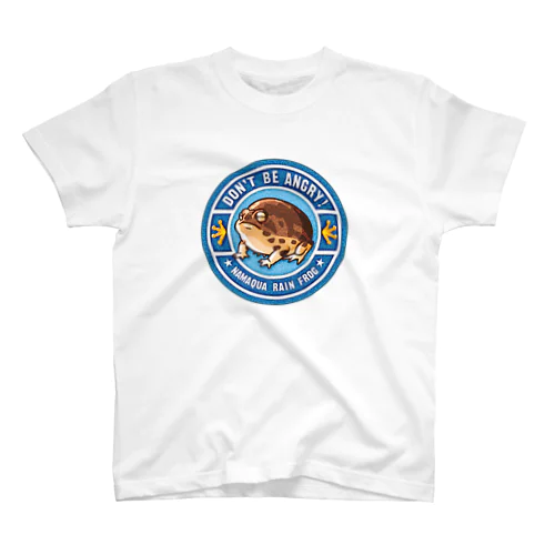 Namaqua Rain Frog (ワッペン風) Regular Fit T-Shirt