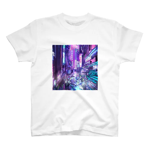夢での都市 Regular Fit T-Shirt