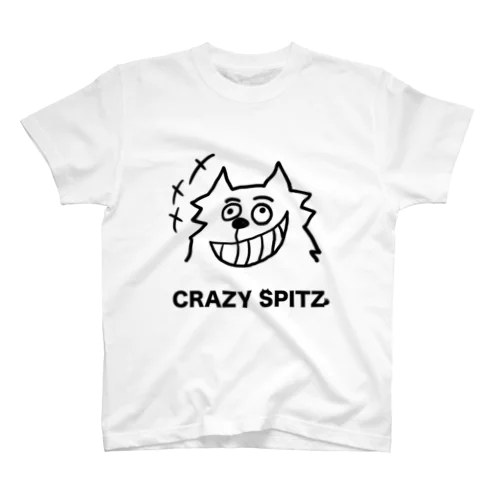 CRAZY SPITZ「HA HA HA」 Regular Fit T-Shirt