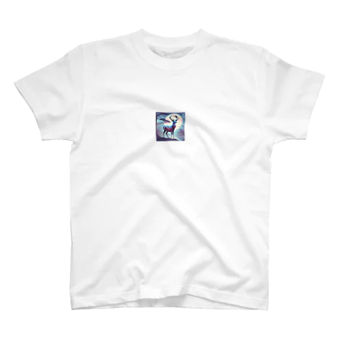 神秘的な鹿 Regular Fit T-Shirt