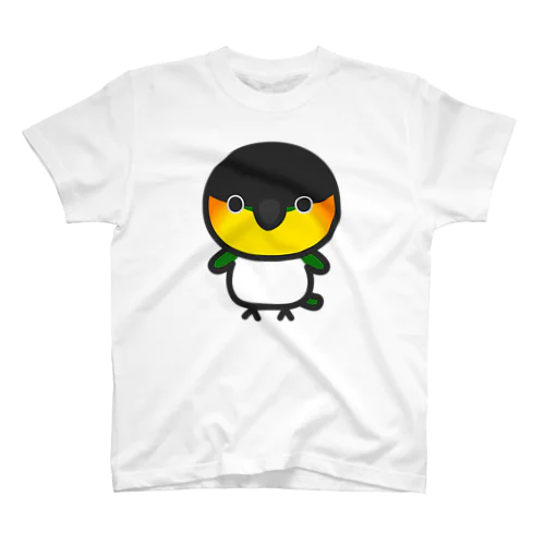 ズグロシロハラインコ スタンダードTシャツ