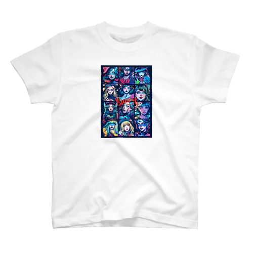 BUNNY-ART No.02 アメコミヴィンテージ Regular Fit T-Shirt