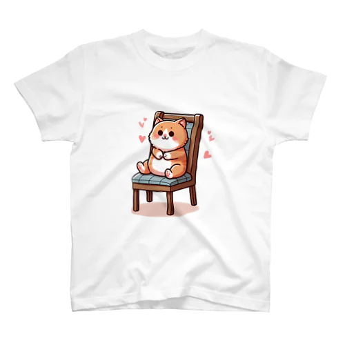 ひざのっけねこ スタンダードTシャツ