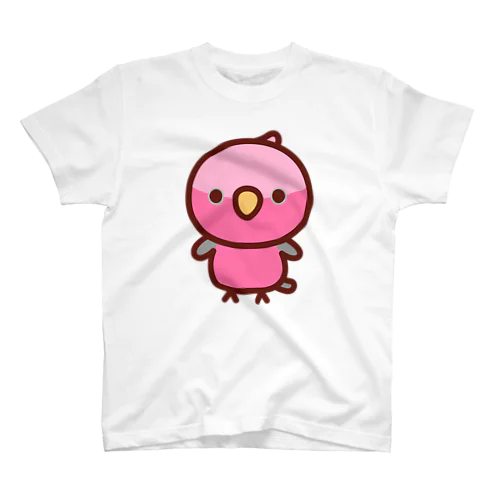 モモイロインコ スタンダードTシャツ