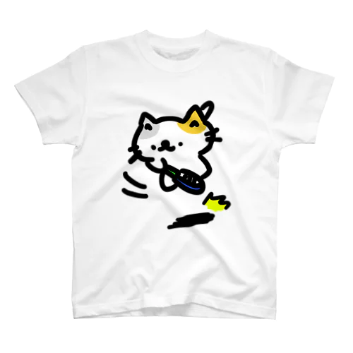 すまっしゅっしゅ！ばどみんとんねこ！ スタンダードTシャツ