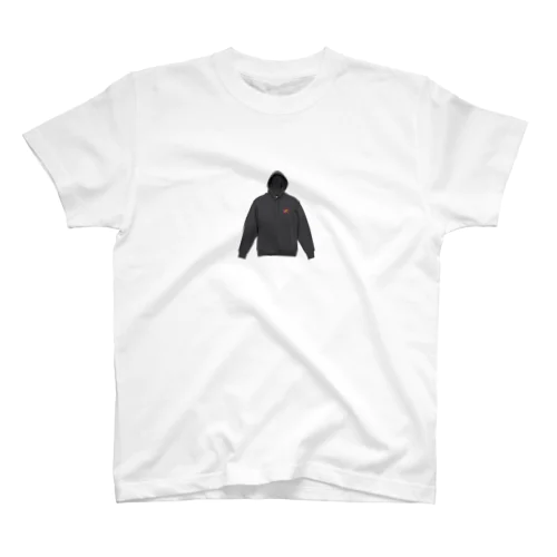 ユニセックス　グレーパーカー　 Regular Fit T-Shirt