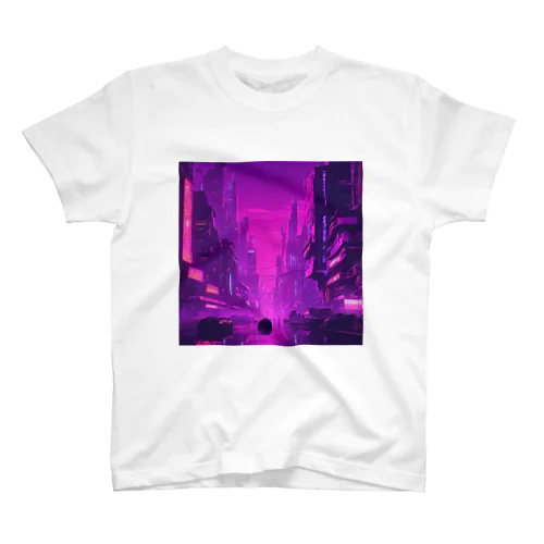 purple Regular Fit T-Shirt