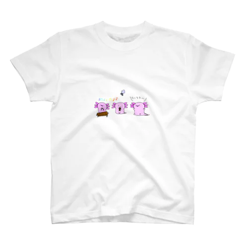 ウーパールーパー音楽隊 スタンダードTシャツ