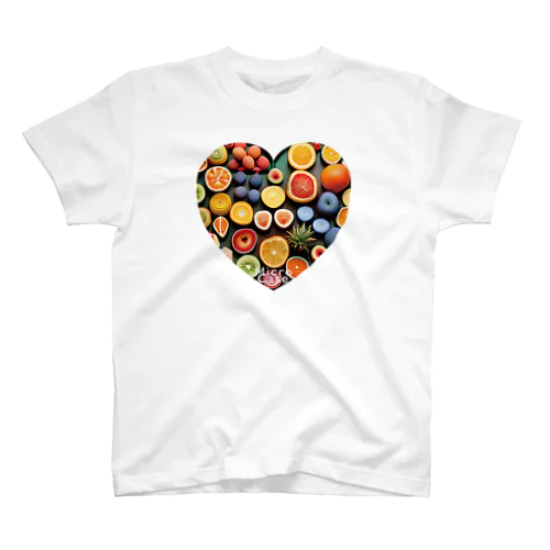 Dot Juicy Heart スタンダードTシャツ