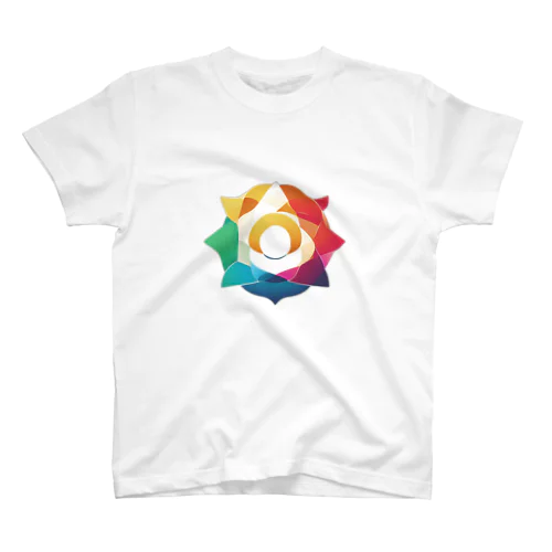 AI生成されたロゴデザインアートなアイテム スタンダードTシャツ
