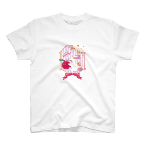 りんごとうさぎ スタンダードTシャツ