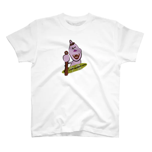 守丸「災いから俺が守る」 Regular Fit T-Shirt