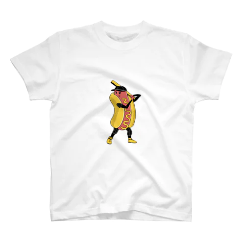 Hotdogs and Baseball Regular Fit T-Shirt