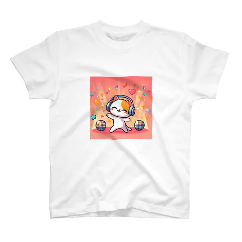 ダンス猫3 Regular Fit T-Shirt