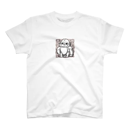 ゆるキャラごりらのウッディ スタンダードTシャツ