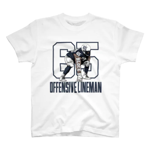 OFFENSIVE LINEMAN  スタンダードTシャツ