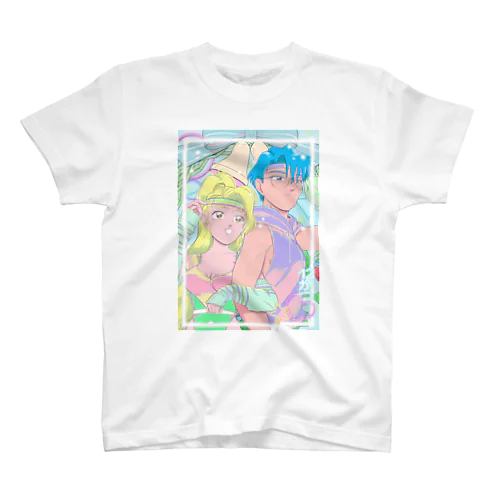 エアロビカップル♡ Regular Fit T-Shirt