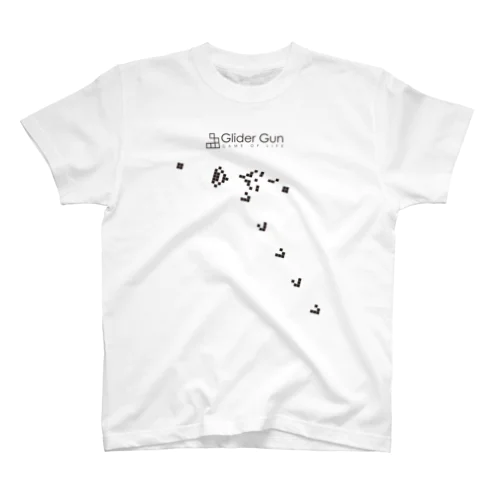 ライフゲーム「グライダー銃」：コンピュータ：システムエンジニア：プログラム：プログラマ スタンダードTシャツ