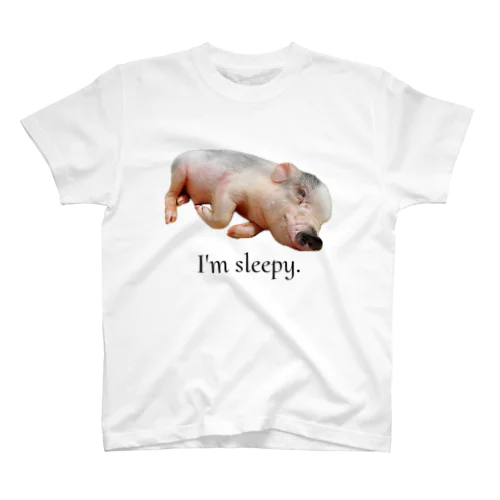 I'm sleepy. スタンダードTシャツ