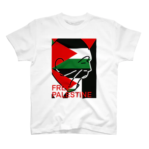 ④FREE PALESTINE Regular Fit T-Shirt