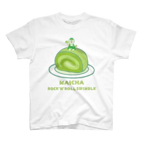 抹茶ROCK'N'ROLL SWINDLEⅡ Regular Fit T-Shirt