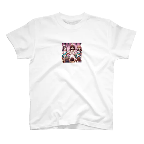 AI美女バンド Regular Fit T-Shirt