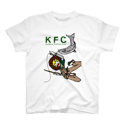 Kottony Fishing Club Regular Fit T-Shirt