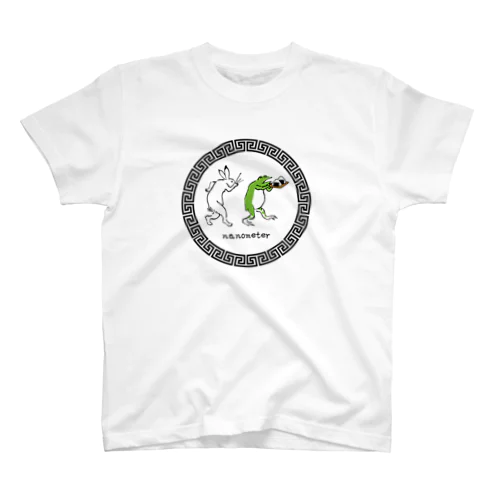 nanometer -鳥獣戯画-らんちたいむ スタンダードTシャツ 티셔츠