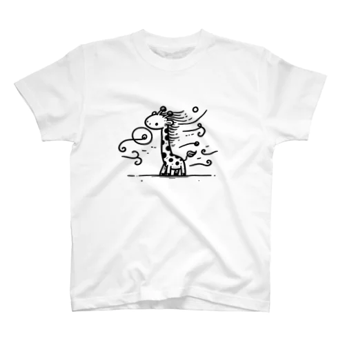 Windy Giraffe スタンダードTシャツ