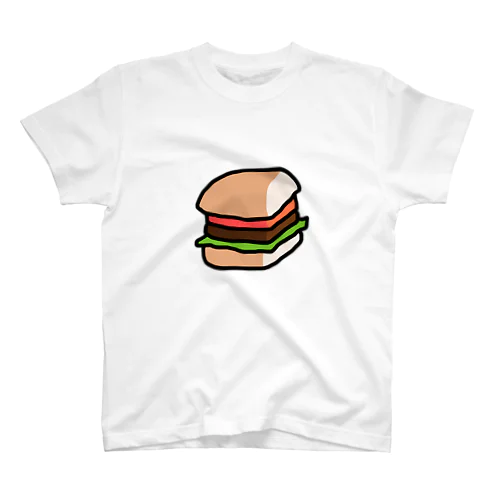 半バーガー スタンダードTシャツ