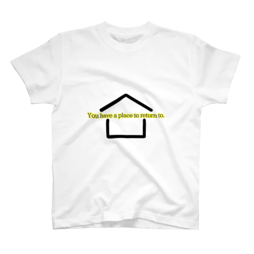 ハウスとレター Regular Fit T-Shirt