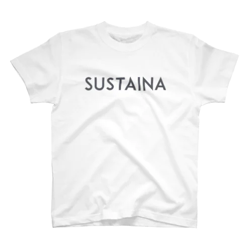 SUSTAINA（ロゴなしグレー文字） スタンダードTシャツ