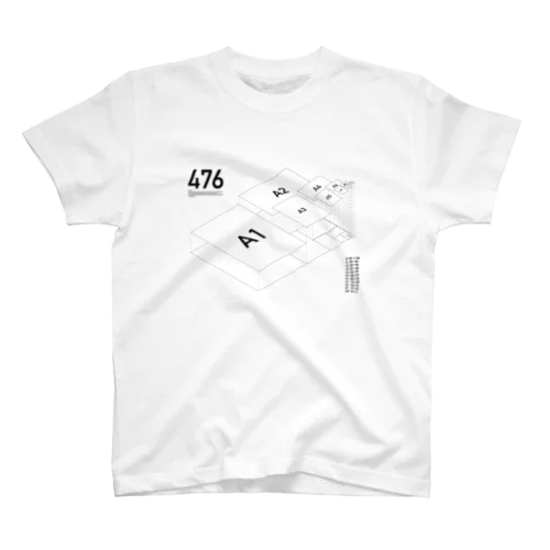 476 A1-A10 スタンダードTシャツ