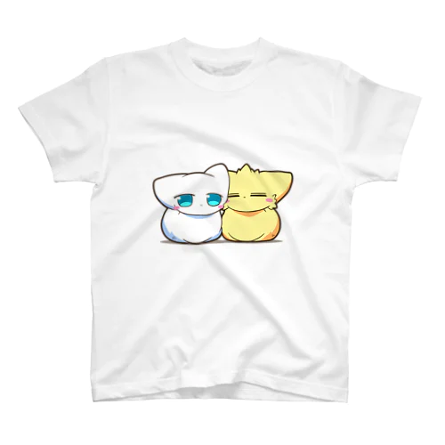 香箱座り【ニャン＆きいニャン】 スタンダードTシャツ