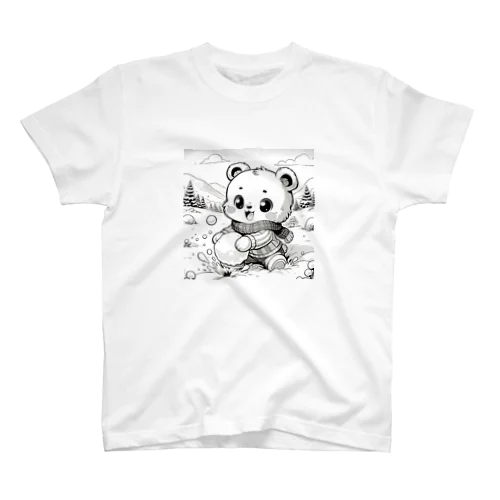 Snow Magic Kuma-San Regular Fit T-Shirt