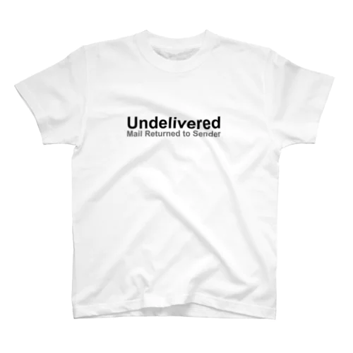 Undelivered  Mail Returned  to Sender Regular Fit T-Shirt