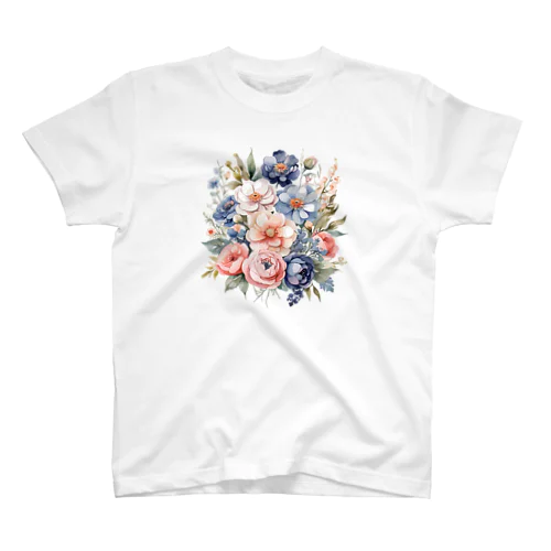 パステルカラーの花束 スタンダードTシャツ