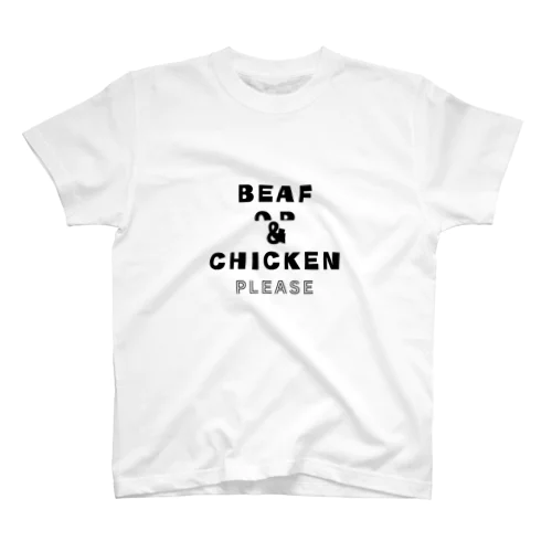 Beaf&Chicken Tシャツ Regular Fit T-Shirt