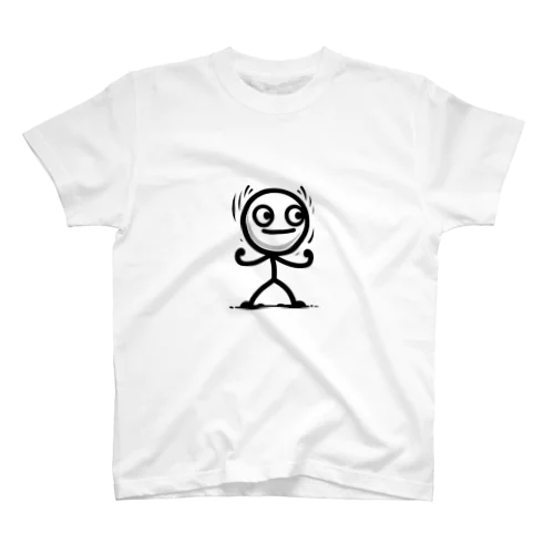 線人くん(ガッツ) スタンダードTシャツ