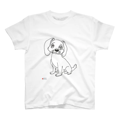 犬の絵シリーズ９ Regular Fit T-Shirt