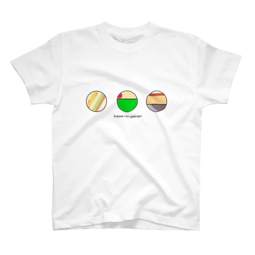 喫茶の概念（サンドイッチ、メロンソーダ、プリン） Regular Fit T-Shirt