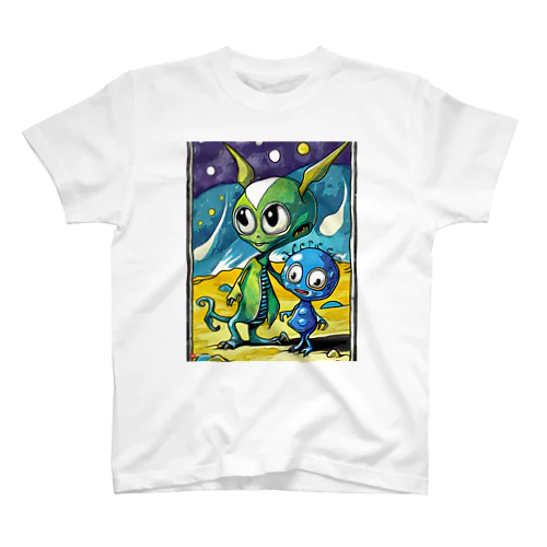 可愛い宇宙人 スタンダードTシャツ