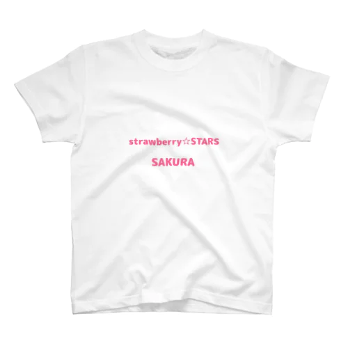 strawberry☆STARS＜SAKURA＞ Regular Fit T-Shirt