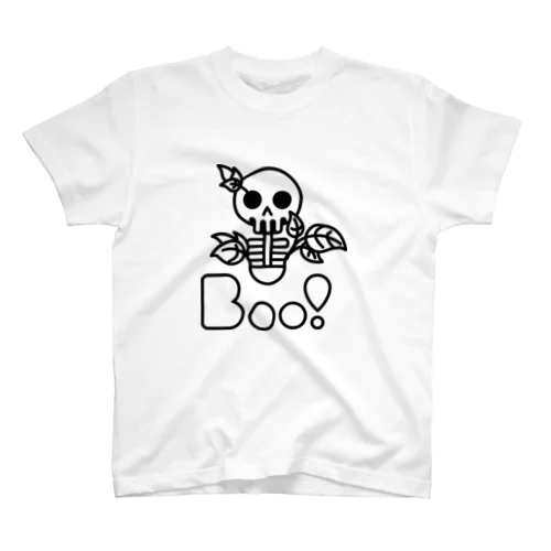 Boo!(ガイコツ) Regular Fit T-Shirt