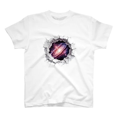 トリックアート「宇宙」 スタンダードTシャツ