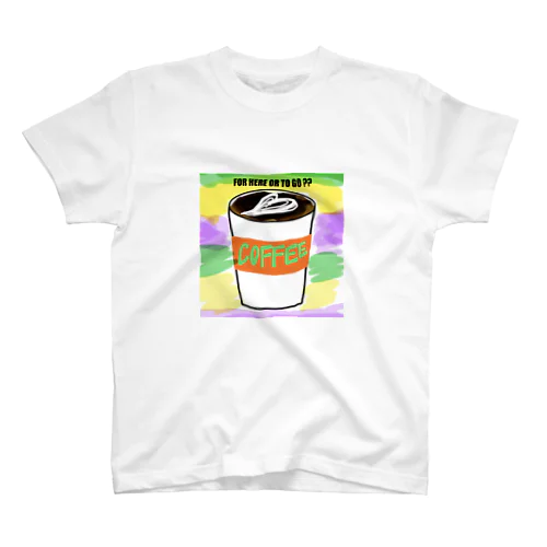 Coffee好きなあなたに！ Regular Fit T-Shirt