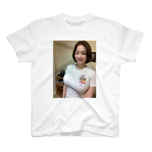 AI美女　YUMI Regular Fit T-Shirt