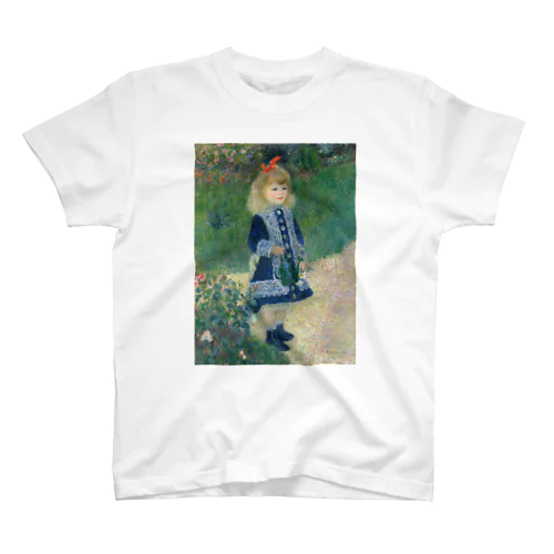 じょうろを持つ少女 / A Girl with a Watering Can Regular Fit T-Shirt