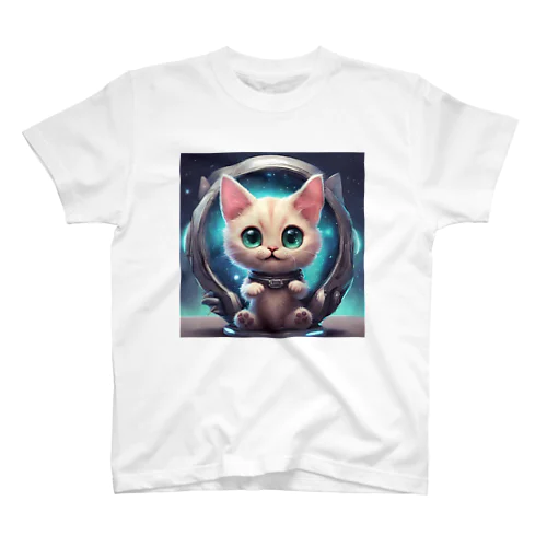 かわいい宇宙猫 スタンダードTシャツ