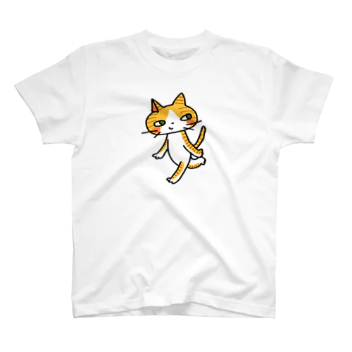 歩くネコちゃん(まま) スタンダードTシャツ